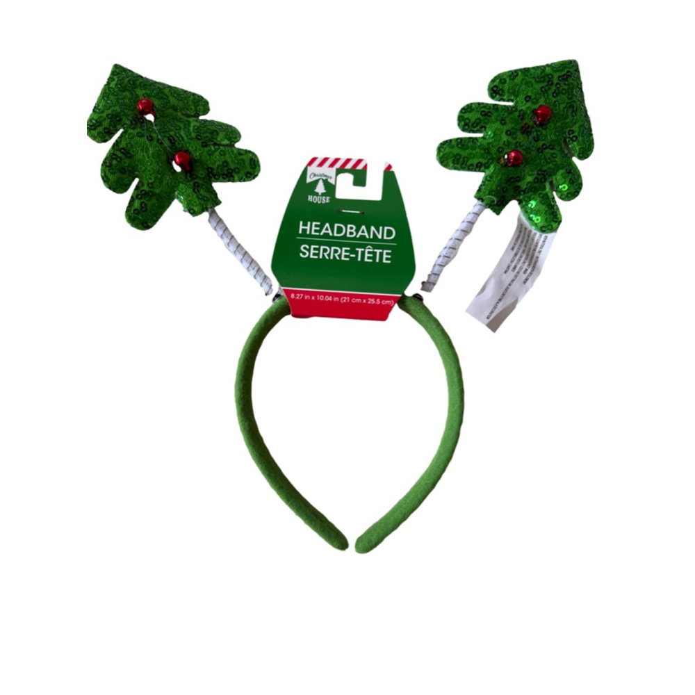 NWT Holiday Christmas Tree headband onesize